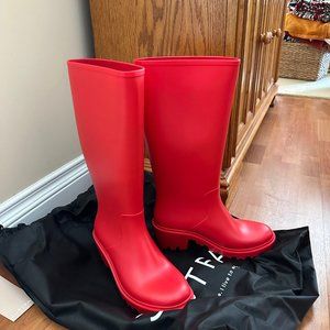 Red Rain Boots!